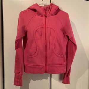 Pink Lululemon Scuba Hoodie